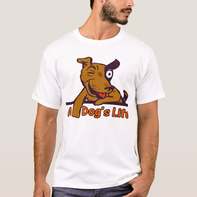 Ein Leben für Hunde T-Shirt (Vorderseite)