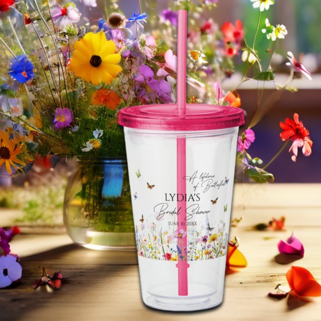 Ein Leben im Brautparty der Wildblume von Schmette Acryltrinkbecher (Von Creator hochgeladen)
