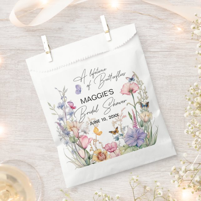Ein Leben im Brautparty der Wildblume von Schmette Geschenktütchen (Ausgeschnitten)