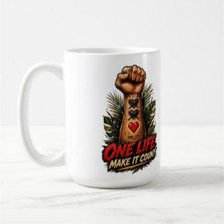 Ein Leben Kaffeetasse