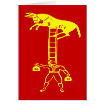 Ein lebendes Esel ~ balancierend, ÄNDERN Sie