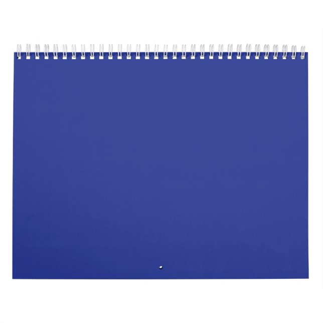 Ein lebendiger, blauer Hintergrund mit einem weiße Kalender (Titelbild)