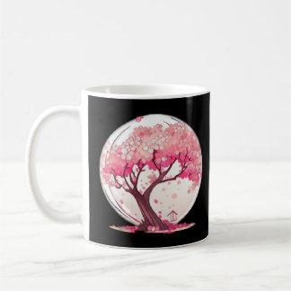 Ein lebendiger und Inspirierend Kirschblossom-Baum Kaffeetasse