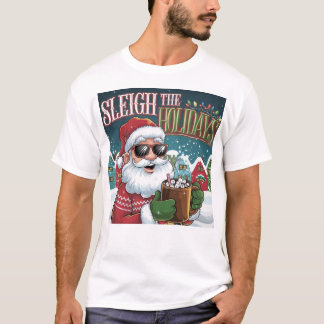 Ein lebendiger und spielerischer Weihnachtsabend-T T-Shirt