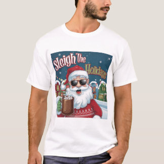 Ein lebendiger und spielerischer Weihnachtsabend-T T-Shirt