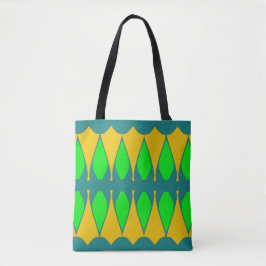 Ein lebendiges, vielfarbiges klassisches Design Tasche
