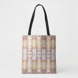Ein lebendiges, vielfarbiges klassisches Design Tasche