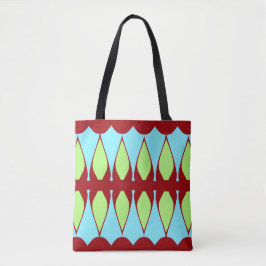 Ein lebendiges, vielfarbiges klassisches Design Tasche