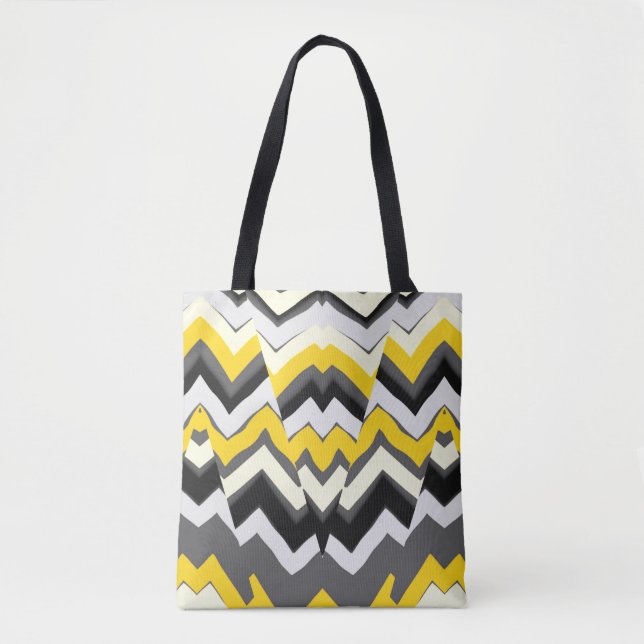Ein lebendiges, vielfarbiges klassisches Design Tasche (Vorderseite)