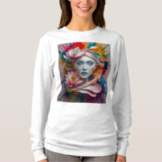 Ein lebhafter und spielerischer T - Shirt