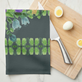 Ein leckeres Teetuch mit Aquamarinem Geschmack Geschirrtuch