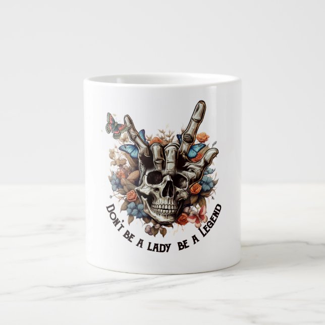 EIN LEGEND Jumbo-Tasse (Vorderseite)
