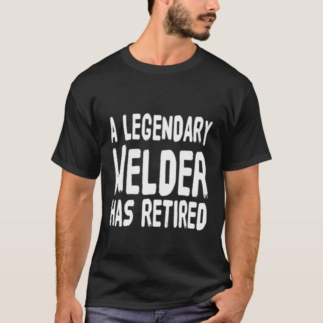 Ein Legendär Welfer hat die sonnige Ruhestandszeit T-Shirt (Vorderseite)