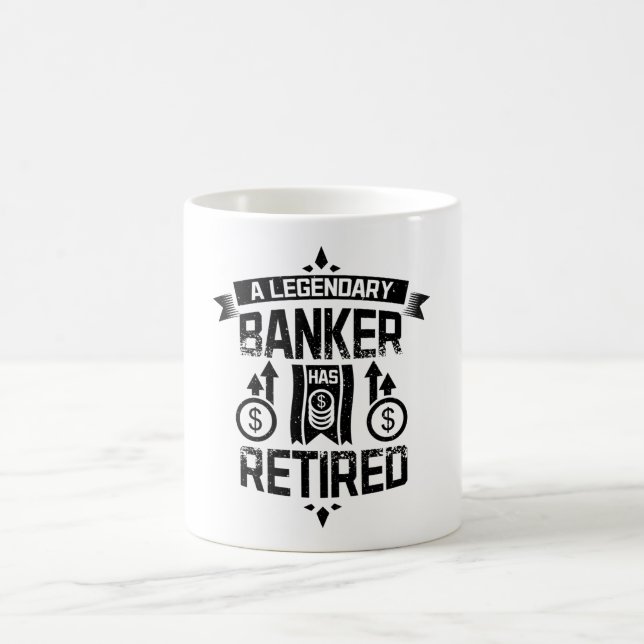 Ein legendärer Bäcker ist in Rente gegangen Kaffeetasse (Mittel)