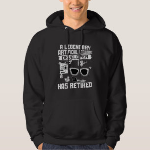 Ein legendärer Entwickler künstlicher Intelligenz Hoodie