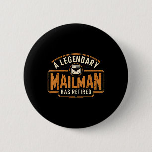 Ein legendärer Mailman hat Postarbeiter Reti Button