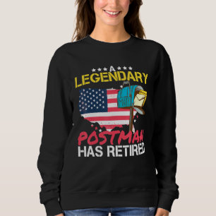 Ein legendärer Postbote hat sich von der Post I Sweatshirt