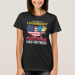 Ein legendärer Postbote hat sich von der Post I T-Shirt