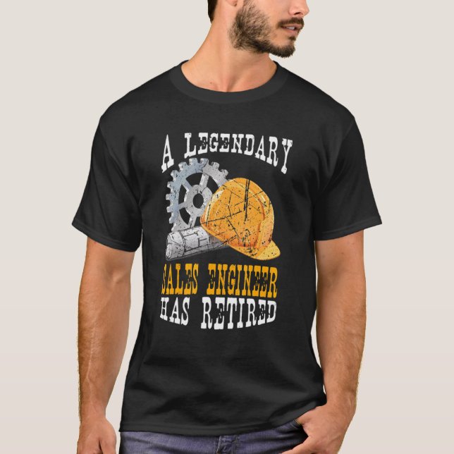 Ein legendärer Vertriebsingenieur hat die Ruhestan T-Shirt (Vorderseite)