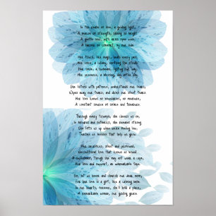 Ein Leitstern: Poetische Hommage an Mama Poster