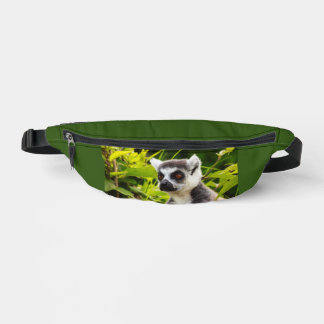 Ein Lemur Madagaskar auf einem Fanny Pack Bauchtasche