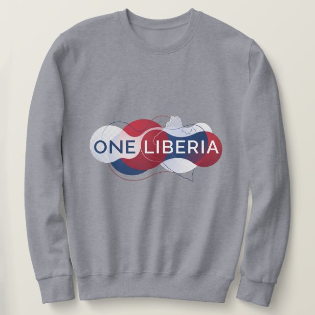 Ein Liberia  Sweatshirt (Design vorne)