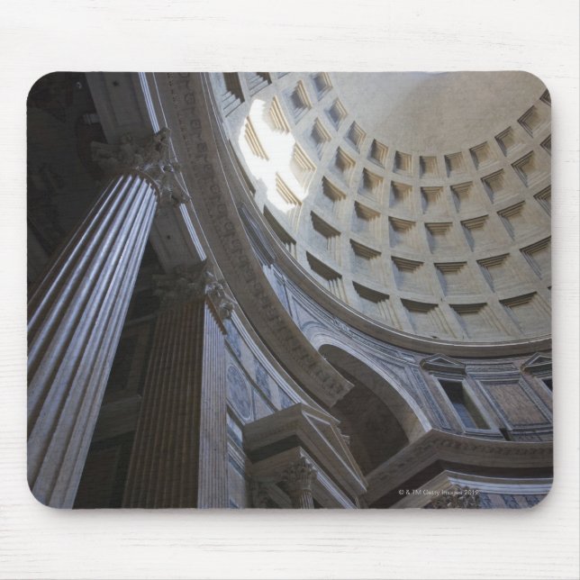 Ein Lichtstrahl durch den Oculus im Mousepad (Vorne)