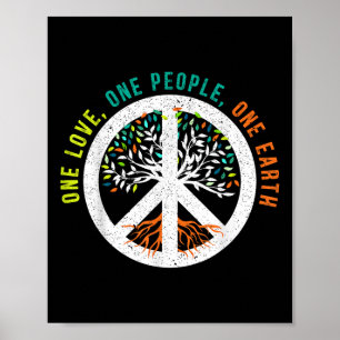 Ein Liebe Eins Menschen - ein Internationaler Tag Poster