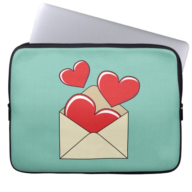 Ein Liebe Laptopschutzhülle (Vorderseite)