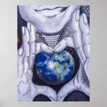 Ein Liebe-Poster der Mutter Natur
