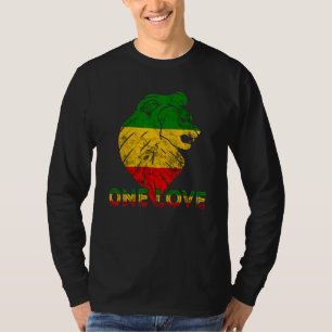 Ein Liebe Rasta Reggae Löwe von Juda Rastafari Hi T-Shirt