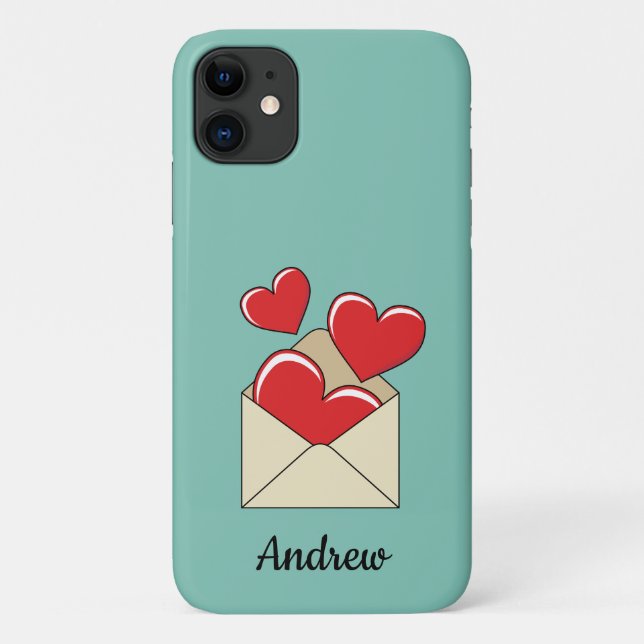 Ein Liebe | Text hinzufügen Case-Mate iPhone Hülle (Rückseite)