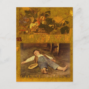 Ein liebender Erntedank #2 Feiertagspostkarte