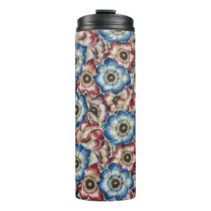 Ein lieblicher Philip Jacobs Fabric Anemone Tumble Thermosbecher