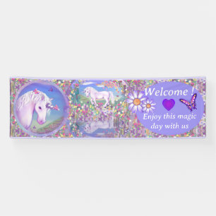 Ein lila Paradies Banner