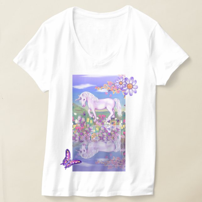 Ein lila Paradies T-Shirt (Ablage )