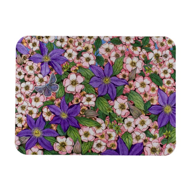 Ein Lila Pflaster 2011 Magnet (Horizontal)