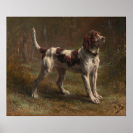 Ein limitierter Briquet-Hund Poster