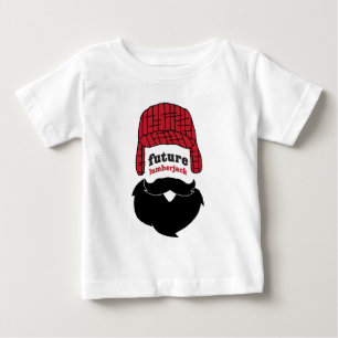 Ein Lumberjack Art Lumberjack Hat Lumberjack Muste Baby T-shirt
