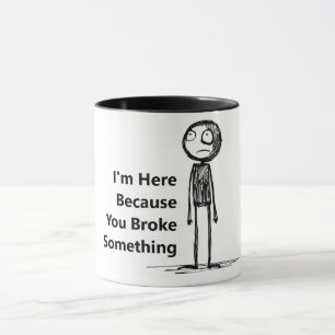 Ein lustiger Schlamm für einen IT-Typ. Tasse
