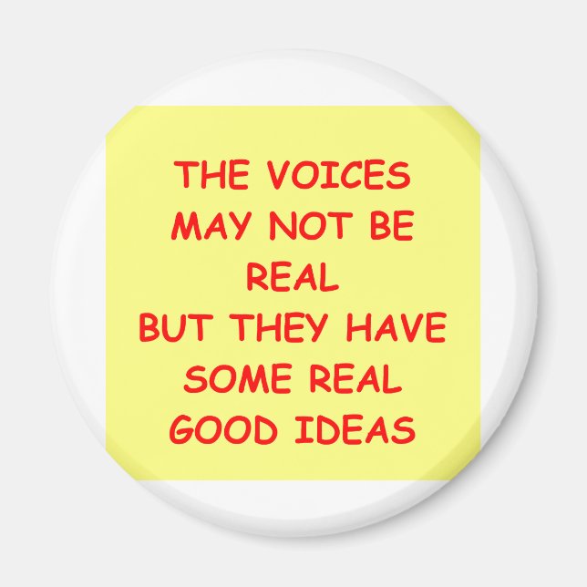 ein lustiger Witz für dich Magnet (Vorne)