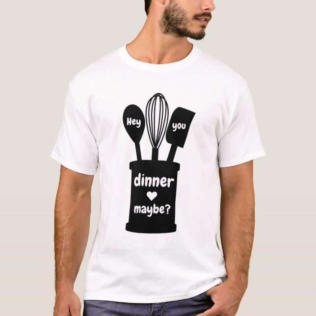 Ein lustiges Abendessen T-Shirt (Vorderseite)