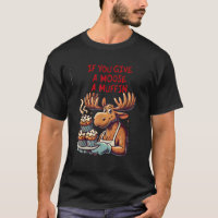 Ein lustiges Design, wenn man einem Elch einen Muf