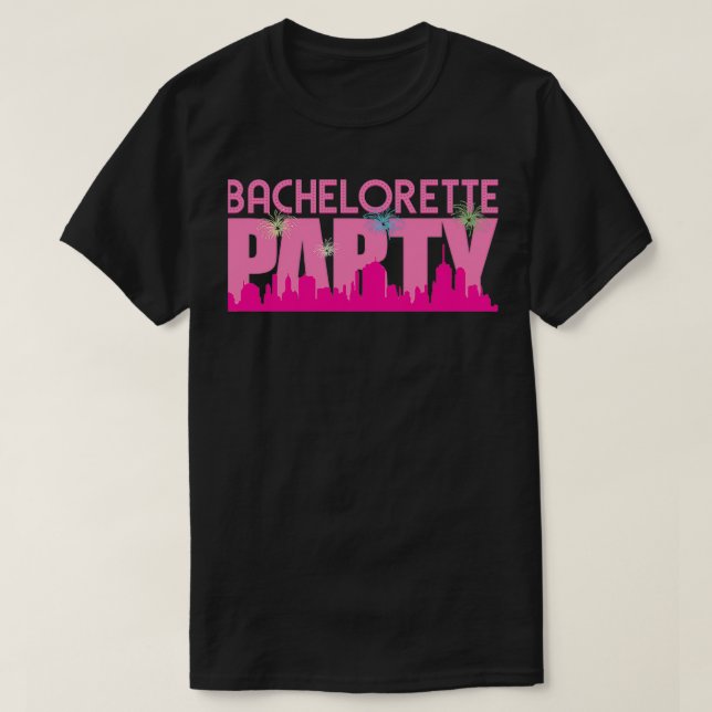 Ein lustiges Geschenk für Junggeselinnen-Abschied  T-Shirt (Design vorne)