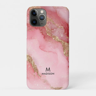 Ein luxuriöser rosa Marmorhintergrund Case-Mate iPhone Hülle