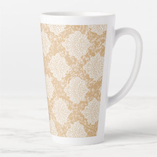 Ein luxuriöses indisches Hochzeitskleid mit Detail Milchtasse