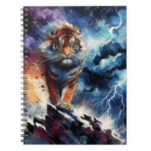 Ein mächtiger Tiger Notizblock