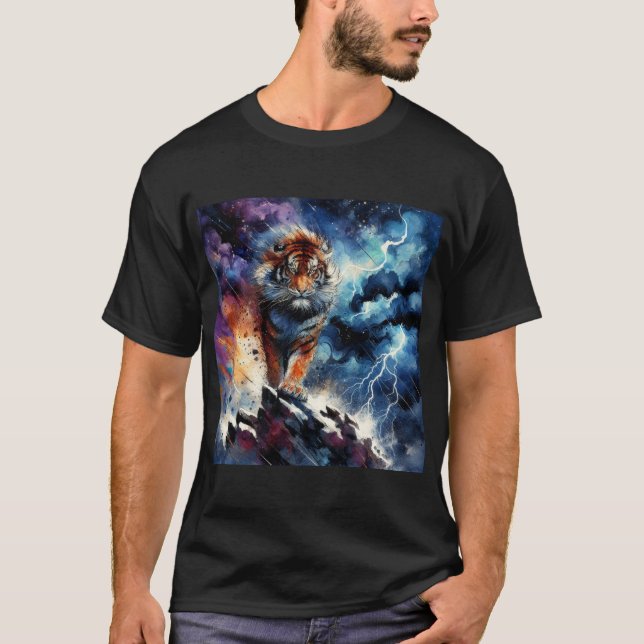 Ein mächtiger Tiger T-Shirt (Vorderseite)