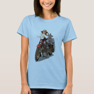 Ein Mädchen auf Nimbus T-Shirt