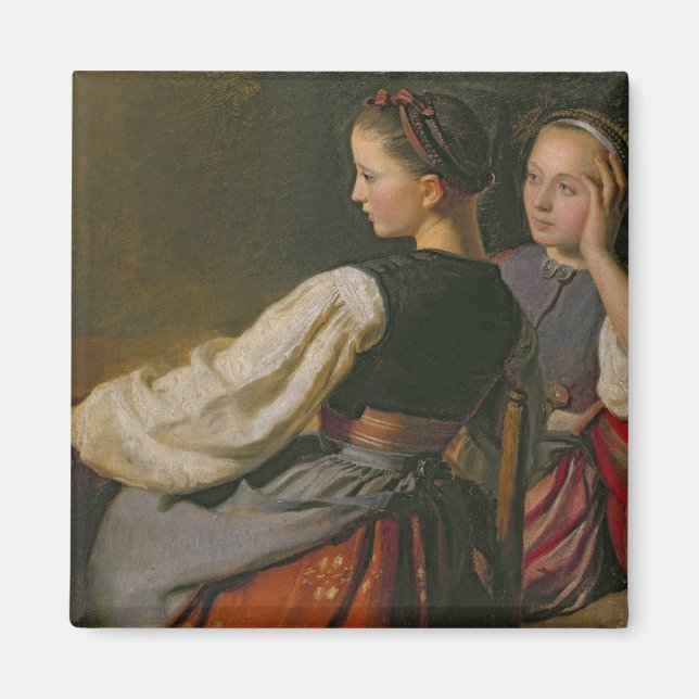 Ein Mädchen aus Probsteier, 1844 Magnet (Vorne)